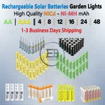 Solar Rechargeable Batteries / Aaa Battery 4 8 16 20 Lot Garden Lights. Fixed Price $24.99.