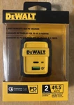 Dewalt 2-PORT Worksite Usb Pd Charger (DXMA1310851)... Free S&h!. Fixed Price $29.99.