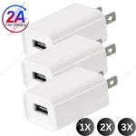 1/2/3 Pack Usb Wall Charger Power Adapter 5V 2A For Iphone Samsung Charging Plug. Fixed Price $13.89.