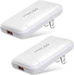 Slim Flat Usb Wall Charger, Costyle 2 Pack 18W Gan Tech Fast 3.0 Port. Fixed Price $23.29.
