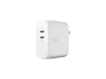 Belkin 68W Dual Usb-c Wall Mount Gan Charger Pd Power Delivery For Iphone Fast. Fixed Price $117.97.