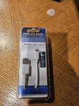 6FT Apple Iphone Sync & Charge Cord/cable Lighting To Usb Wireless Gear. Fixed Price $6.30.