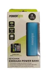Powerxcel Charging Keychain 2200MAH Bank Emergency Phone Charger Add 8 Hrs. Fixed Price $6.49.