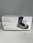 Oakywood Triple Charging Dock - Iphone Apple Watch Airpods. Fixed Price $39.90.