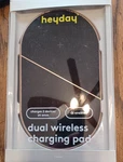 Heyday Charges Dual Wireless Charging Pad 2 Devices At Once. Fixed Price $18.75.