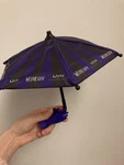 Nyx Professional Makeup Wednesday Phone Umbrella - New, Open Box. Fixed Price $15.00.