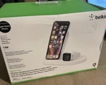 Belkin - Boost Up Wireless Charging Dock For Iphones And Apple Watch White. Fixed Price $75.00.