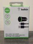 Belkin Usb-c Cable + Car Charger New Box. Fixed Price $9.95.