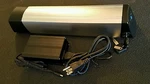 Panasonic NCR18650B 36V 10.2AH Electric Bike Battery, Slim Case - 3AMP Charger. Fixed Price $235.00.