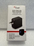 Fuse Fonegear 06936 2 Port Home/travel Usb Hub Wall Charger. Fixed Price $14.00.