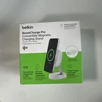 Belkin Boostcharge Pro 15W Convertible Magnetic Charging Stand Magsafe QI2. Fixed Price $54.00.