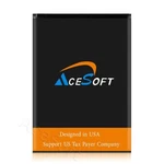 Long Lasting Acesoft 950MAH Li-ion Battery Alcatel One Touch Sparq Ii OT-875T. Fixed Price $21.29.