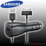 Genuine Samsung Car Adapter Dc 12-24V Charger 30PIN Usb Cable For Galaxy Tab /. Fixed Price $27.89.