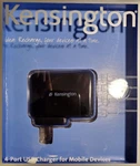 Kensington Usb Charger 4 Port For Mobile Devices 5 Volt 2 Amps Per. Fixed Price $15.99.