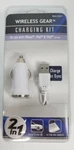 Wireless Gear 1 Charging Kit, Iphone, Ipod, Ipad (model G0257) Car Charger. Fixed Price $12.00.