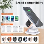 Efaithfix Upgrated 3 1 Wireless Charging Station Foldable Fast. Fixed Price $21.63.
