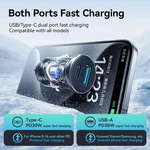 Joyroom 30W Mini Car Charger Pd QC3.0 Usb Type-c Fast Charging Dual. Fixed Price $26.99.