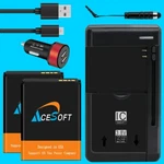 Spare 1520MAH Battery Car Charger Usb Cable Stylus For Alcatel Smartflip 4052C. Fixed Price $49.45.