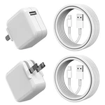 Ipad Iphone Charger, 2-PACK Apple Mfi Certified 12W. Fixed Price $30.77.