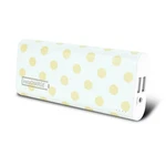 Instacharge 8800MAH Dual Usb Power Bank Portable Battery Charger Gold Polkadot. Fixed Price $10.99.