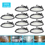 10 Pack 300W Ufo Led High Bay Light Commercial Industrial Factory Shop. Fixed Price $199.99.