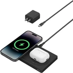 Belkin Boostcharge Pro 2-IN-1 Black Wireless Charging Pad With Magsafe 15W New!. Fixed Price $19.99.