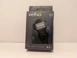 Veho 3-PORT Usb Car Charger. Input 12 To 18 Volts, Output 5.1 Amps. Fixed Price $7.00.