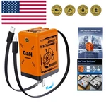 Gan Fast CHARGER,45W Retractable Phone Wall Plug With Lighten.... Fixed Price $18.98.