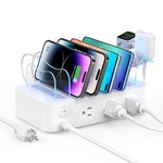 Soopii 60W Port Pd Charging Station For Multiple Devices, Usb Do.... Fixed Price $43.90.