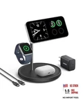 Magsafe Charger Stand Compatible, Iphone 17 Maggo 3 In Wireless Black. Fixed Price $153.14.