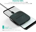 Fast Charging Pad Wireless Charger Ravpower 10W Hyperair Iphone Galaxy Universal. Fixed Price $9.88.