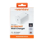 Ventev Usb-c Wall Charger 20W 3AMP Ultra Fast White. Fixed Price $12.49.