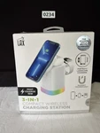Lax Gadgets 3-IN-1 Magsafe Compatible Compact Wireless Charging Station W/ Le.... Fixed Price $25.99.