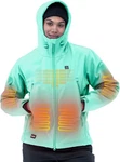 Dewbu Heated Jacket For Women 12V Battery Pack Soft Shell Coat Large Mint. Fixed Price $139.00.
