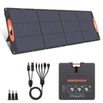 Panel 200W Portable Foldable 16BB IP68 Waterproof Sokiovola Solar N-type Power. Fixed Price $209.99.