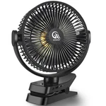 Clip On 8 Inch, 12000MAH Rechargeable Battery Powered Portable Fans With .... Fixed Price $43.35.