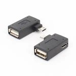 Otg Adapter, 2 Pack Usb Compatible With Fire Stick Memory Black. Fixed Price $8.49.