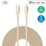 Iluv ICB278GD Fast Charging Usb-c To Lightning Cable, 10FT. Apple Mfi Certified. Fixed Price $21.99.