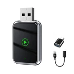 Wireless Usb Carplay Adapter Dongle - For Iphone & Android Auto, Plug. Fixed Price $11.82.