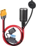 Qofowin 12AWG Motorcycle Female Cigarette Lighter Socket PLUG-XT60. Fixed Price $14.64.