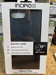 Incipio Dualpro Classic Layer Case For Iphone 8+, 7+, 6S/6+ Blk New. Fixed Price $8.99.