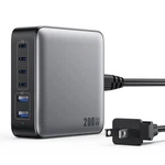 Feob Usb Charger Block 200W2026 Upgraded Gan Iii Port Charging Station. Fixed Price $44.80.