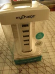 Mycharge Power Hub Charger Port Usb Tower Tablets Smartphones New Sealed $45. Fixed Price $29.99.