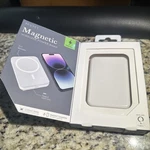 New Mvmt Power Bank 5000MAH Magnetic Wireless White. Fixed Price $9.60.