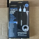 Powerxcel 10,000MAH Rapid Charge Bank Dual Output Usb Smartphones Tablets. Fixed Price $15.00.