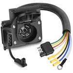 Nilight 4 Way Flat To 7 Rv And Trailer Wiring Harness Adapter. Fixed Price $25.99.