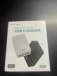Ravpower Wall Desktop Quick Charger Usb RP-UC07 60W 4-PORT. Fixed Price $18.00.