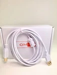 Omnihil 8FT-WHITE High Speed Usb 2.0 Cable Compatible With Gemini G4V. Fixed Price $6.99.