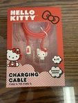 Hello Kitty Sanrio 4' Red Charging Cable Type-c To Nib New. Fixed Price $14.14.