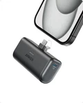 Anker Nano Power Bank 5000MAH Mini Battery Built-in Usb Connector 22.5W Refurb. Fixed Price $23.99.